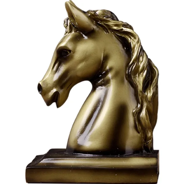 Vintage Style Bookend with Antique Animal Decorations