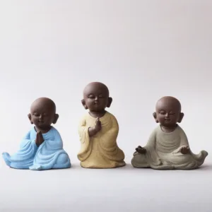 Calming Handmade Little Monk Tea Pet