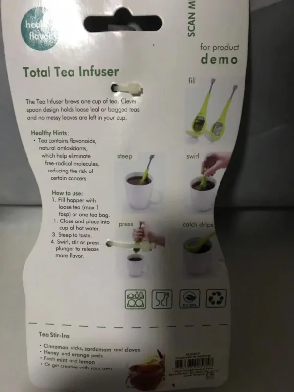 Tea Infuser with Presser - Image 3
