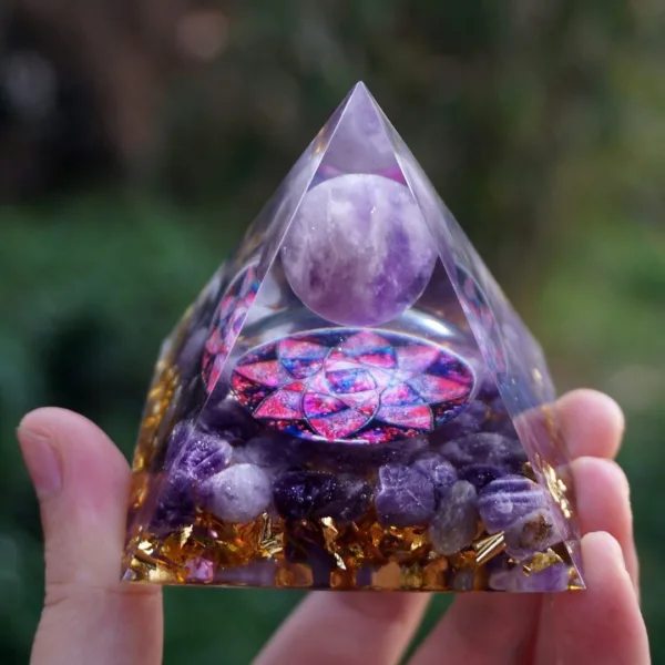 Orgonite Pyramid Healing Crystal