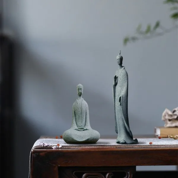 Zen Theme Desktop Decorative Tea Ornaments