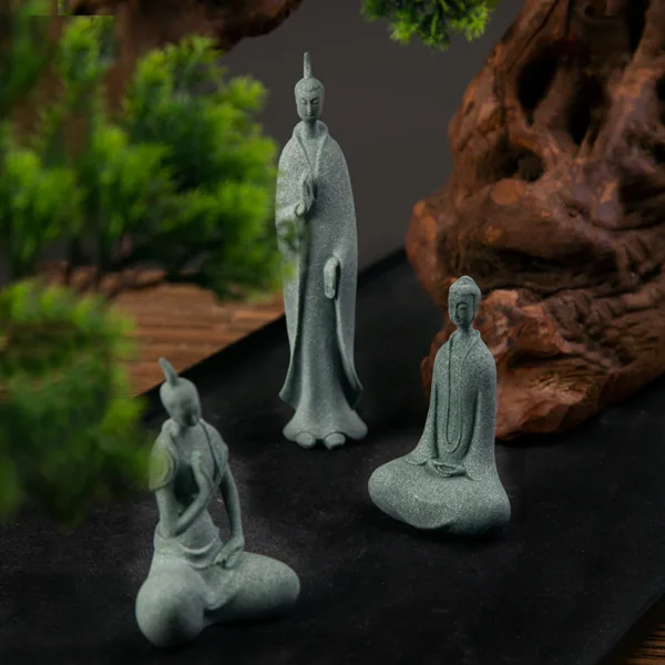 Zen Theme Desktop Decorative Tea Ornaments