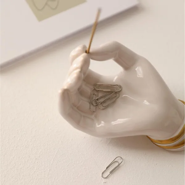 Three-dimensional Hand Shaped Incense Burner