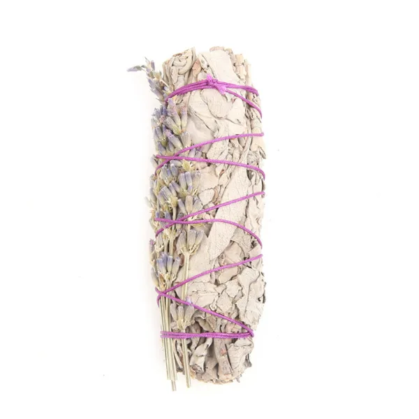White Sage Floral Smudge Bundles