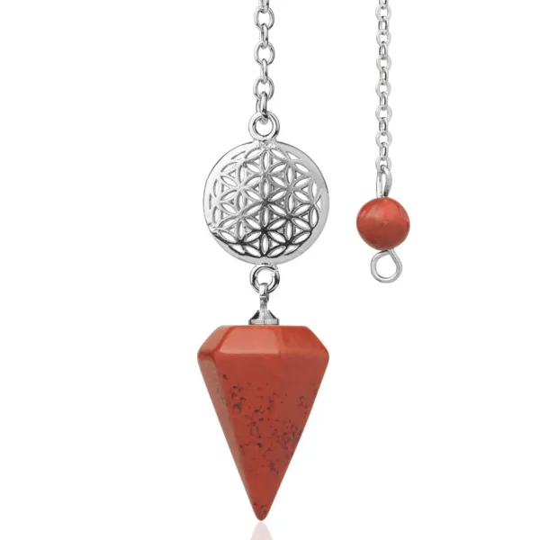 Semi-precious Crystal Stone Pendant
