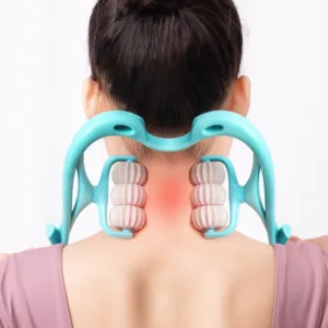 Multifunctional Six-wheel Roller Neck Massager