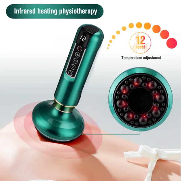 Electric Anti-Cellulite Suction Cupping Massager