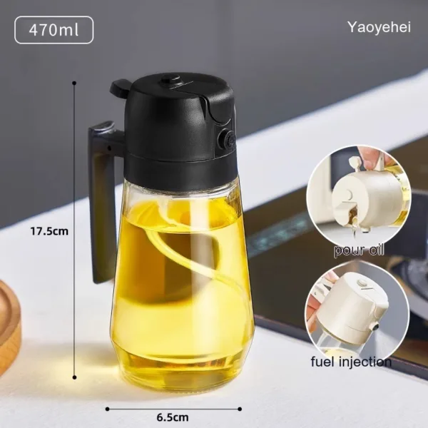 2-in-1 Oil Sprayer and Pourer