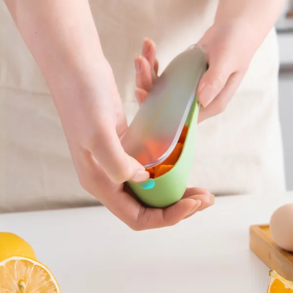 Vegetable Peeler with Storage Tube