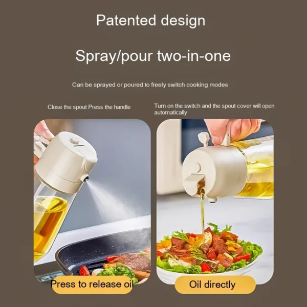 2-in-1 Oil Sprayer and Pourer