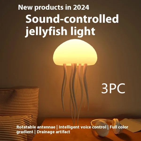 Jellyfish Night Light Smart Table Lamp
