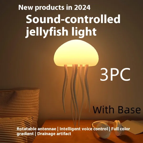 Jellyfish Night Light Smart Table Lamp - Image 2