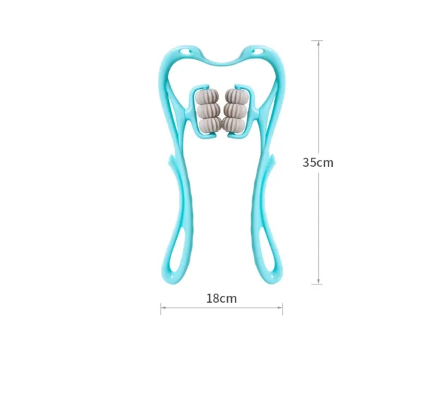Multifunctional Six-wheel Roller Neck Massager