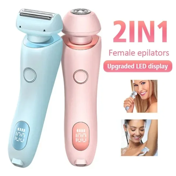 2 in1 Hair Removal Epilator & Trimmer