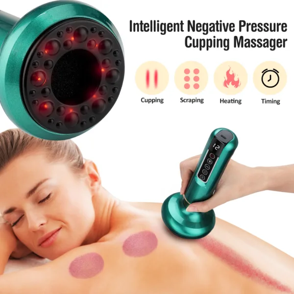 Electric Anti-Cellulite Suction Cupping Massager