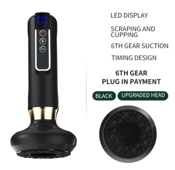 Electric Anti-Cellulite Suction Cupping Massager