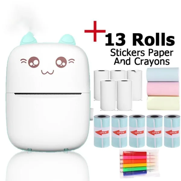 Mini Portable Label Printer